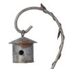1:12 1:6 Scale Miniature Bird Shed Model Aluminum Antique Finishing Simulation Doll House Decoration view 3
