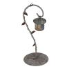 1:12 1:6 Scale Miniature Bird Shed Model Aluminum Antique Finishing Simulation Doll House Decoration view 4