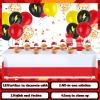 162Pcs Cartoon Animation Birthday Party Supplies Decorations for Birthday,Cartoon Theme Party Favors Including Banner, Plates, Cups, Napkins, Cutlery and Tablecloth for 24 Guests view 3
