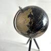Decorative World Globe on Tripod Stand  17" Black and Gold Globe with Aluminum & Wood Base  Compact Desktop, Table & Shelf Accent for Home, Office, or Study view 4