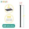 Barcaloo 22 Inch Outdoor Monkey Bars for Backyard - Set of 6, Black Metal Outdoor/Indoor Monkey Bars for Kids - Playground Ladder, Climbing or Swing Set - Kit Includes Mounting Plates & Hardware view 2