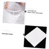 30 Packs Disposable Waterproof Toilet Seat Covers Non-slip Toilet Cushion Pads for Bathroom Accessories Mats for Travel and Hotels view 2