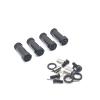 RC Car Parts for Wltoys for 12423 12428 12427 12429 for Feiyue for FY01 FY02 FY03 FY08 1/12 RC Car Upgrade Parts 4pcs 30mm Extended Wheel Hex Hub Adapter(Black) view 1