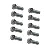 RC Car Parts for WPL for C14 C24 RC Car Upgrades Parts 10Pcs Metal M2.5 Link Rod Tie Rod End Ball Joint(Grey) view 2