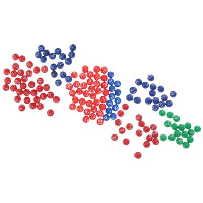 BRIGHTFUFU Plastic Lottery for Raffle Games Party Activities and Bingo Events Lightweight Game Props