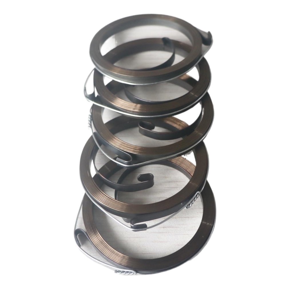 RFLCZKLA Compatible Replacement Recoil Starter Spring Compatible with 800W ET950 Gas Generator 5 Pieces