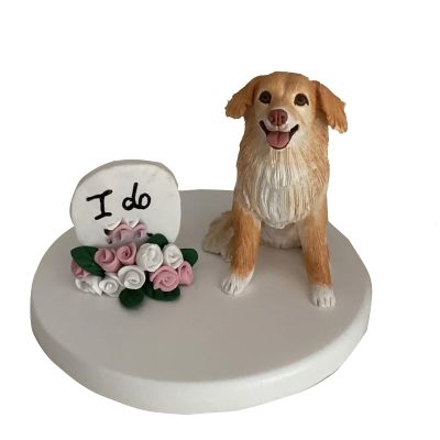 Custom Bobblehead Dog,Custom Pets Bobblehead,Custom Cat Bobblehead,Dog wedding caketopper,Bobble Head Gifts,Pets Birthday (Animal 04)