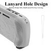 Silicone Case for Anbernic RG 406H, Game Console Protective Cover Protective Sleeve Solid Color Shockproof Cover (White) view 2