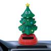 Solar Powered Dancing Toys Christmas Tree, Solar Dancing Christmas Tree Shaking Head Car Ornaments, Solar Bobblehead Figures Funny for Home Offic-e Table Desk Windowsill Car Dashboard Decoration view 2