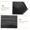 SECFOU 10sheets Double-sided Stamp Book Stamp Pages Pvc Holder for Postage Collection view 2