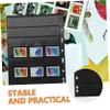 SECFOU 10sheets Double-sided Stamp Book Stamp Pages Pvc Holder for Postage Collection view 4