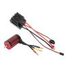 CHENGUSY Brushless Motor Servo Set, High Bearing, Brushless Motor, Aluminum Covers, High Temperature Resistant Copper Coil for 1/8 RC Car (3800KV) view 3