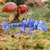 3D Printed Chameleon Articulated Fidget Toy - 12Inch PLA Flexible 3D Lizard Toy with Movable Joints, Stress Relief Desk Decor & Unique Gift for Reptile Lovers & Adults view 3