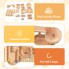 Wooden Marble Runs for Kids 4-8, 38 Pcs Marble Rush Track Maze Construction Play Set, STEM Learning Toys, Wood Building Blocks Toys, Gift for Boys & Girls view 3