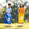 Jumping Sacks Race Game Kids - Kids Sack Race Bags, 4pcs Potato Sack Race Jumping Bags | Multipurpose Large Canvas Jump Bag, 20x28in Kids Birthday Games Picnic Games for Kids Adults view 3