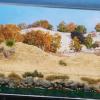 1/64 Desert Scene Model Display Case,Desktop Decor Photo Props Creative Background Simulation for Car Model Display view 2
