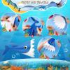Chinco Shark Birthday Party Hats Shark Fin Hat, 12 Pcs view 3