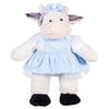 Blue Pinstripe Pinafore Dress with Bow Headband for 1418 Inch Stuffed Animals Plush Toy Outfit Doll Clothing Costume Dress Up Gift for Kids and Toddlers view 2