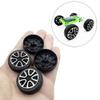 30PCS Toy Car Wheels 30mm Model Toy Plastic Wheel for RC Car Truck Robot DIY Model Toy Building Parts (2x30mm Shape1) view 3