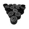 30PCS Toy Car Wheels 30mm Model Toy Plastic Wheel for RC Car Truck Robot DIY Model Toy Building Parts (2x30mm Shape1) view 4