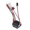 Acouto 60A Brus ESC Speed Controller Dual Way T Plug Professional ESC for RC Car Boat Electronic Speed Controller for Car Boat view 1