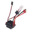 Acouto 60A Brus ESC Speed Controller Dual Way T Plug Professional ESC for RC Car Boat Electronic Speed Controller for Car Boat view 3