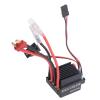 Acouto 60A Brus ESC Speed Controller Dual Way T Plug Professional ESC for RC Car Boat Electronic Speed Controller for Car Boat view 4