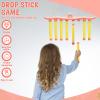 Hvxrjkn Catching Sticks Game, Drop Sticks Game, Challenge Game, Falling Sticks Catching Game, Catch The Stick Game, Hand Eye Coordination Reaction Training Toy, Reaction Training Toy (Pink) view 3