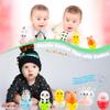 Cagemoga 6 Pack Easter Tumbler Wobbler Toy Musical Tummy Time Enlightenment Toys Roly Poly Baby Early Education Toys for Kids Toddler Boys Girls Easter Toy, 6 Styles view 3