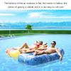 3FLQOOPP Inflatable Floating Row, Adult Outdoor Water Swimming Pool Mattress Portable Foldable Floating Row, Camping Office Air Beach Swimming Pool Bed Recliner,D Water Inflatable Toy view 4