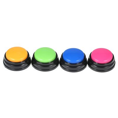 Acouto Size Easy Carry Recordable Sound Button for Kids - Interactive Ce Recording Answe Buttons, F for Ning and Play, for Home and School Use (Type 1)