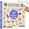 LEARNING BUGS Phonics Songs Book, 26 Letter Sound Songs, Preschool & Kindergarten Learn to Read for 3 Year olds, Perfect Toy and Gift for Toddlers Ages 2+ view 1