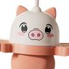 FytStycale Pogo Jump Ball Pogo Stick Jump Strong Grip Boys Girls Jump Board High Jumping Toy for Games Body Training Assistant Outdoor, Pink view 2