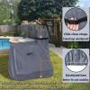 Kids Water Table Cover for Step2 Pump & Splash Discovery Pond Water Table, Outdoor UV, Fade-resistant, Wind and Dust Protection Toddlers Water Sensory Activity Pool Cover(Grey) view 4