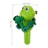 Vaguelly Adorable Frog Lollipop Robot Toy 3pcs Lollipop Storage Machine Candy Dispenser for Children view 2