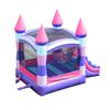 Crossover Inflatable Bounce House with Slide (Without Blower) 18 x 12 x 14.5 Foot Deluxe Pink Castle Bounce House Combo Waterslide with Basketball Hoop, Water Misting System, Stakes and Storage Bag view 4