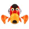 Crawling Crab Toy, Luminous Electric Snail Crawling Toy, Electric Snail Toy with Light-up Music, Musical Crawling Toys, Interactive Sensory Toy for Home(Orange) view 1