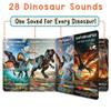 LEARNING BUGS Dinosaur Sound Book for Kids 3-5, 28 Realistic Sounds. Explore Land, Sky, & Sea Dinosaurs, Perfect Educational Toy and Gift for Toddlers view 2