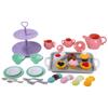 NurtureNature: Imaginative Minds - Afternoon Tea Set - 25pc, Toy Food, Pink Pot, Desserts Tray & Accessories, Pretend Play, Earth Conscious, Kids Ages 3+ view 1