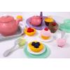 NurtureNature: Imaginative Minds - Afternoon Tea Set - 25pc, Toy Food, Pink Pot, Desserts Tray & Accessories, Pretend Play, Earth Conscious, Kids Ages 3+ view 4