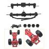 1:12 Scale Axle Set for MN168 Trucks, Front and Rear Assembly, Black view 3