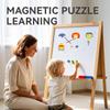 Dotimo Wild Animal Magnetic Preschool Puzzles for Toddlers 3-5, 30 PCS with 13 Pairs Animal Cognition, Kids Refrigerator Magnets, Travel Toys & Preschool Educational Activity view 3