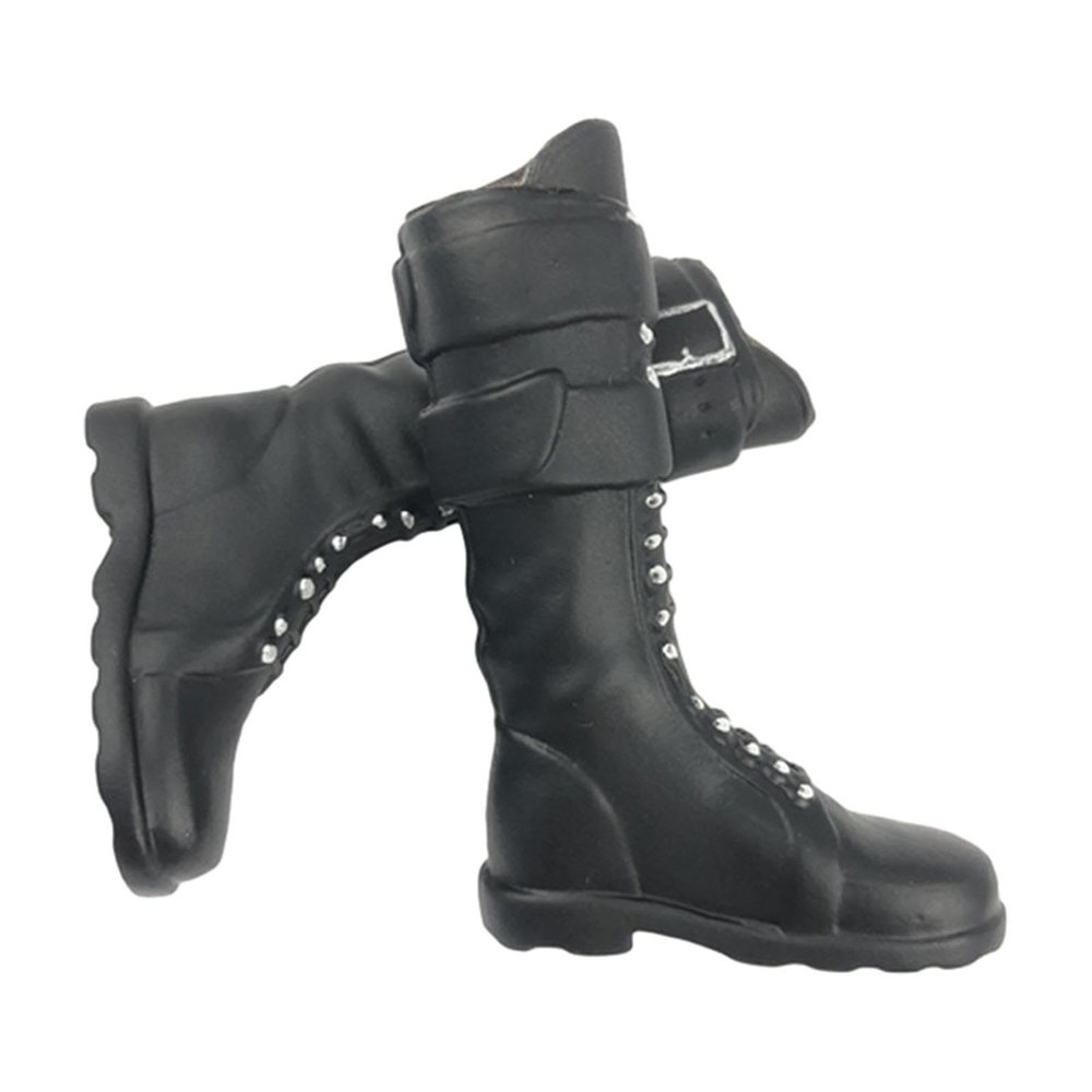 1:6 Scale Action Figure Boots Miniature Shoes for 12" Action Figure Body