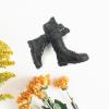 1:6 Scale Action Figure Boots Miniature Shoes for 12" Action Figure Body view 4