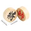 32x Wood Chinese Chess Pieces Wooden Chess Pieces for All Ages Teens Adults view 3