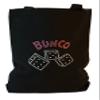 Bunco Game Kit with Crystal Tote Bag - Includes 9 Pink Dice, Bunco Score Sheets, Pencils, Bell, & 3 Inch Plush Dice W/ 1DZ Dice Mardi Gras Beads Necklaces view 4