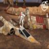 Legion Terrain - Crashed Rebel Fighter A - Miniature Tabletop Wargaming Terrain (Painted) view 3