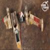 Legion Terrain - Crashed Rebel Fighter A - Miniature Tabletop Wargaming Terrain (Painted) view 4