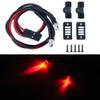 DUHWQ Compatible Upgrade Accessories Compatible with 1/24 RC Crawler Car Model Rear Tail Light Set Compatible with SCX24 C10 AXI00001(1 Set) view 3