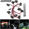 DUHWQ LED Wheel Arch Lights Kit Compatible with TRX6 Chassis Upgrade Parts Compatible with 1/10 RC Crawler Cars(10LEDS) view 2